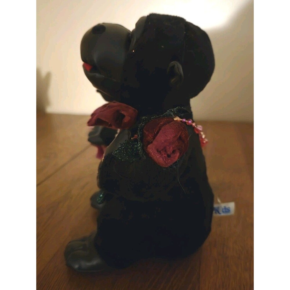 VTG Gorilla Plush Valentine Couple Sings "I Got You Babe" Kids of America Works! - Picture 6 of 7
